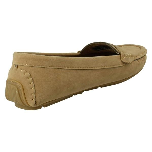 Spot On Ladies Spot On Lightweight Moccasins F3126