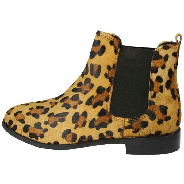 Leather Collection Ladies Leather Collection Chelsea Ankle Boots