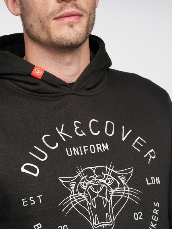 Duck and Cover Raylan Hoodie - Black