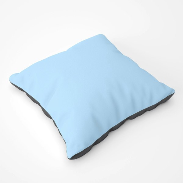 Warren Reed Pale Cornflour Blue Floor Cushion