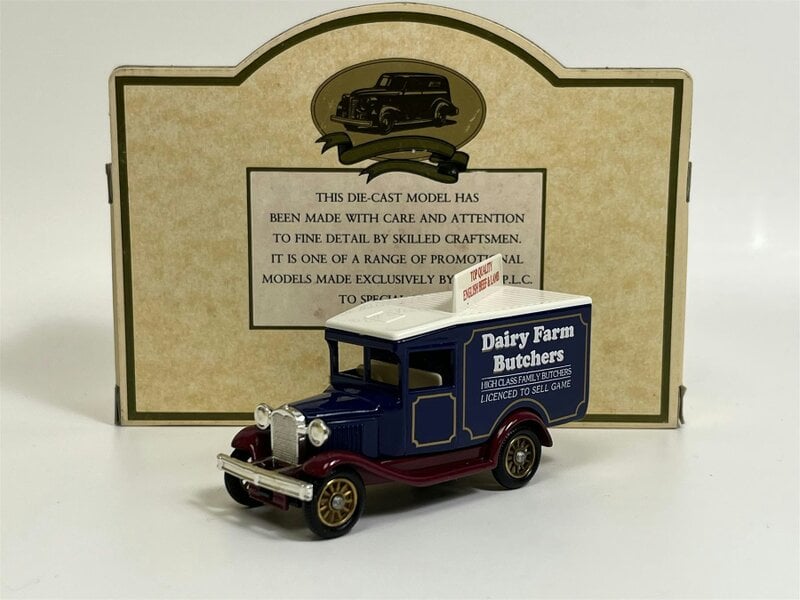 MCSlots Promotional Vehicles Diary Farm Butchers Lledo LDFB1 S1