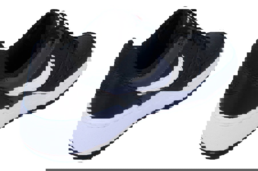 Nike Full Force Lo Mens Trainers Fb1362 001 - Black White Anthracite Sail 001 - Photo 2