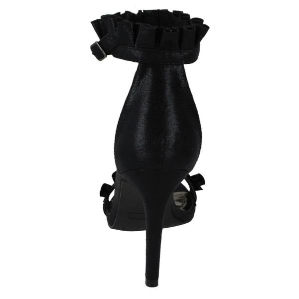 Anne Michelle Ladies Anne Michelle Ruffle Ankle Strap Sandals