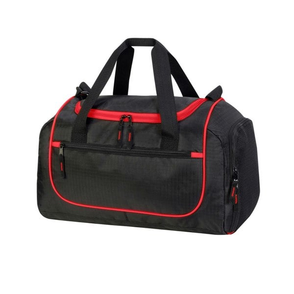 Shugon Piraeus Shoulder Strap Holdall Bag - Black/Red