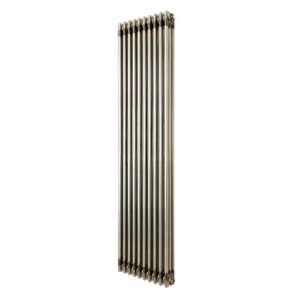 Monstershop Traditional 3 Column Radiator - 1800 x 470mm - Raw Metal