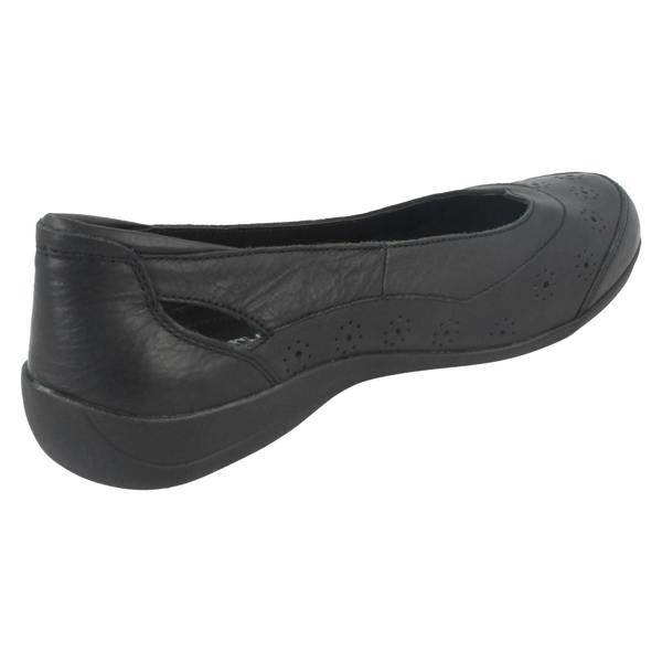 Padders Ladies Padders Cut Out Ballerina Flats Demi 2