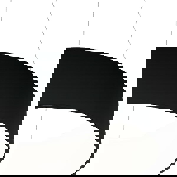 Milagro Ohio Stunning Matt Black LED Pendant Lamp 24W(122W)  45CM Diameter Height Adjustable