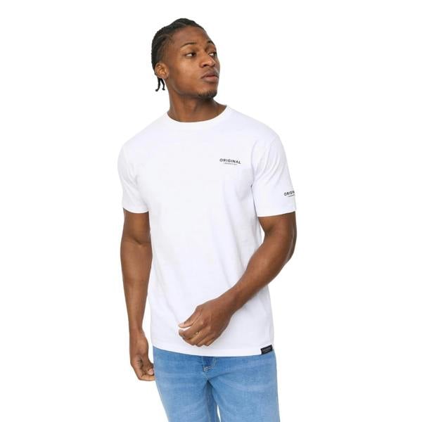 Crosshatch Mens Allmoore T-Shirt - White - 