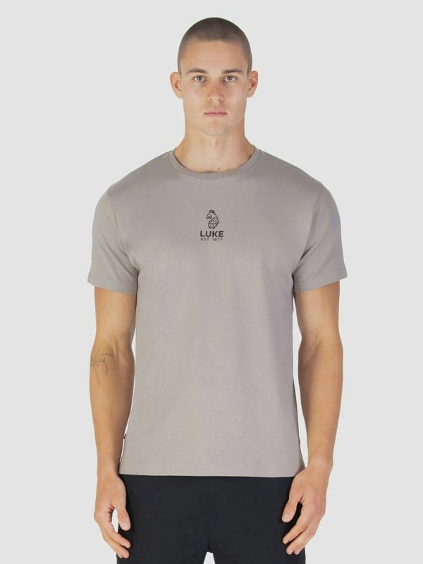 Luke 1977 Centre Fold T-Shirt - Cement Black