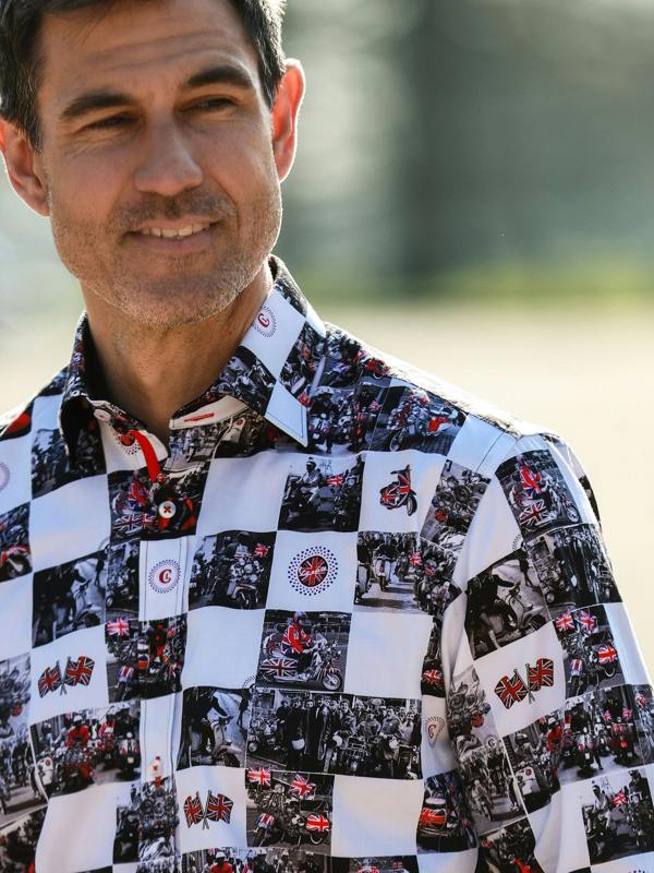 BEST OF BRITAIN PRINT SHIRT - Claudio Lugli Shirts