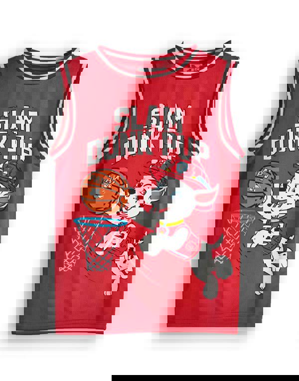 Paw Patrol Boys Red Marshall 2 Piece Basketball Set