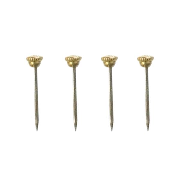 X Picture Hooks No 2 Brass Plated 4pk - One Colour - 