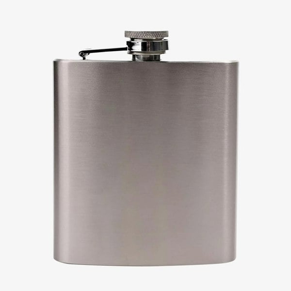 T. H. Baker Harvey Makin Ss 6Oz Hip Flask Accessory HM2475