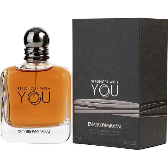 Emporio Armani Stronger With You Pour Homme 100ml Eau De Toilette EDT Spray For Him