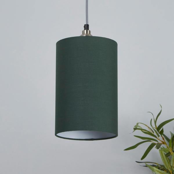 TC CYLINDER SHADE 16CM EMERALD