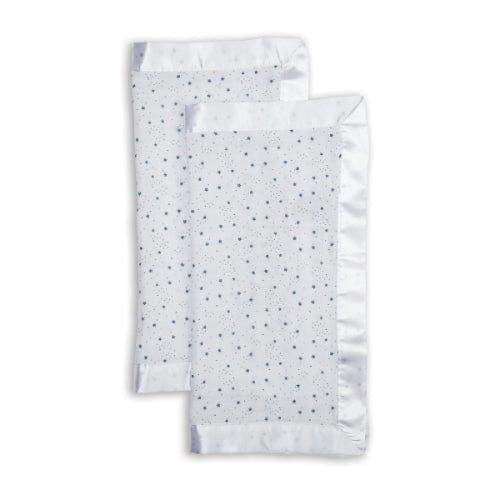 Lulujo - Muslin Security Comforter Blanket - Stars 2 Pack