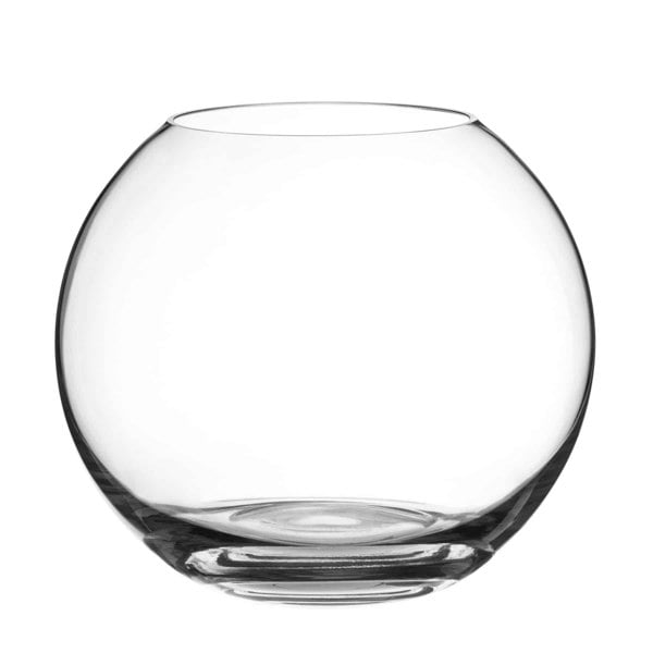 Diamante Sphere Crystal Fish Bowl Vase - 18cm