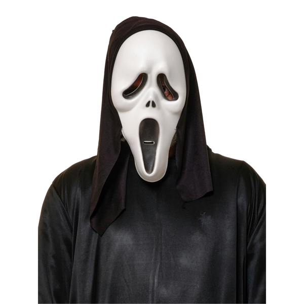 Bristol Novelty Unisex Adult Ghost Mask - Black/White - 
