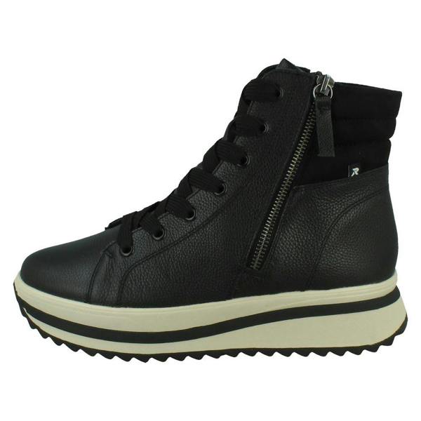 Rieker Ladies Rieker Dual Zip Casual Boots W3870