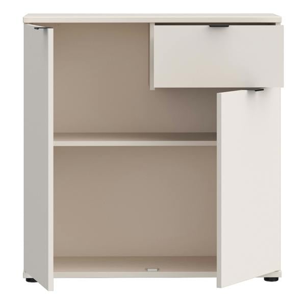 Furniture To Go Ganymede 2 Door Cupboard with Drawer in Sand