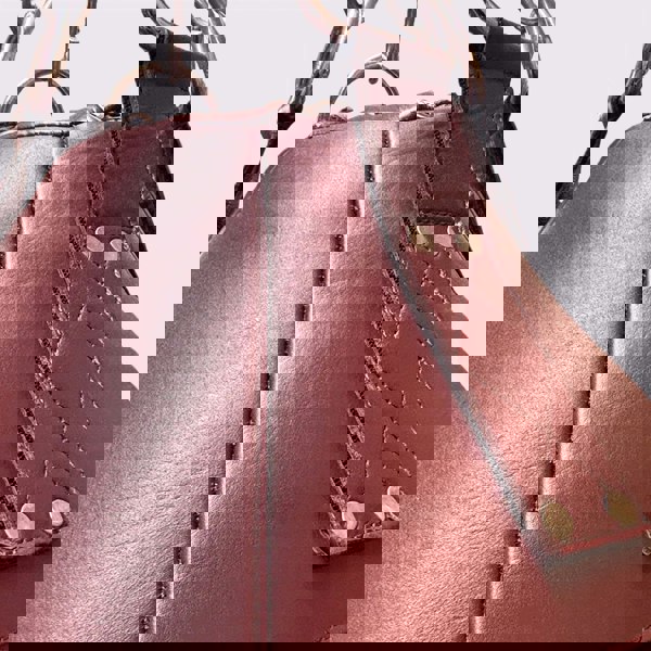 Tuf Wear Oxblood Leather Wrecking Ball (Large Maize Bag)