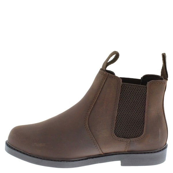 Frank James Chester Boys Girls Chelsea Leather Jodphur Boots