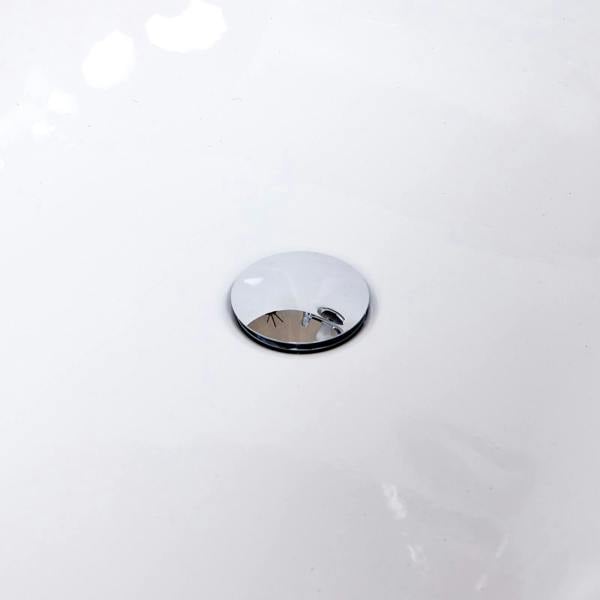 Flode Easy Clean Push Button Bath Waste - Chrome