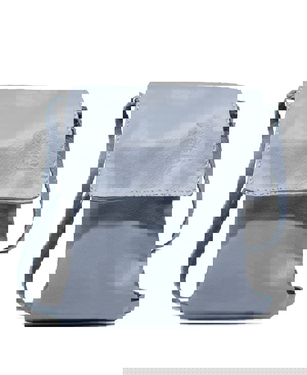 Kitise Stylish Flap Small Genuine Italian Leather Crossbody Bag