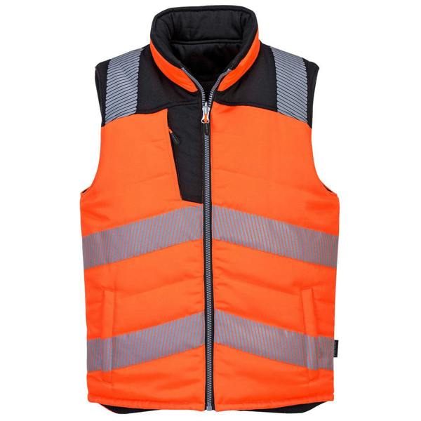 PW3 Hi-Vis Reversible Bodywarmer Portwest