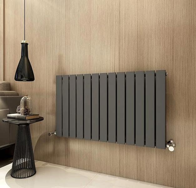 Single Flat Panel Vertical Column Radiator 600x884