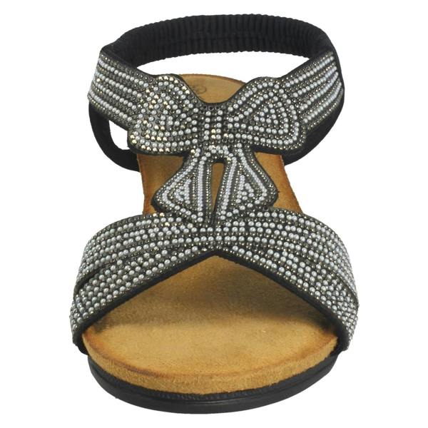 Savannah Ladies Savannah Wedge Heeled Sandals F12127