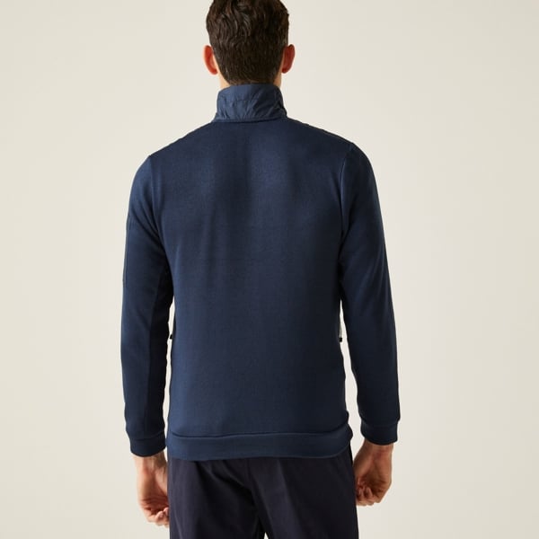 Regatta Mens Colliston Baffled Fleece Jacket - Navy