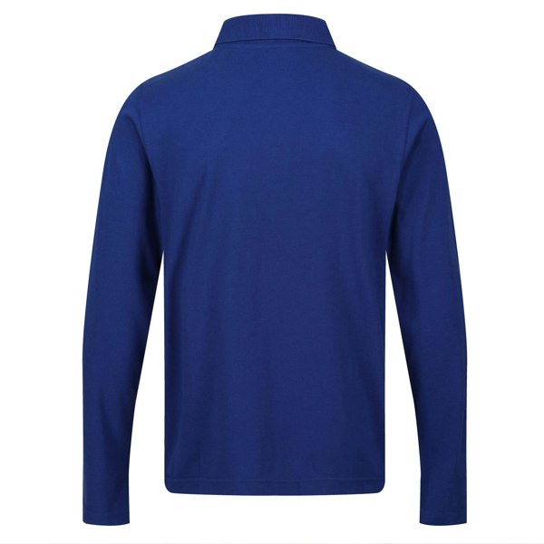 Regatta Mens Pro Long-Sleeved Polo Shirt - New Royal