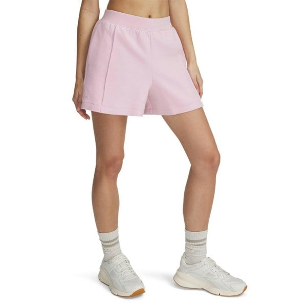 Under Armour Womens Unstoppable Fleece Shorts - Pink
