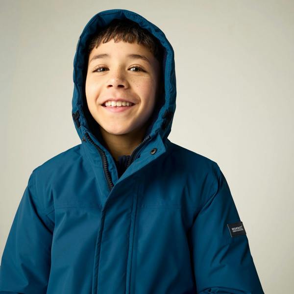 Regatta Kids Farbank II Waterproof Insulated Jacket - Navy