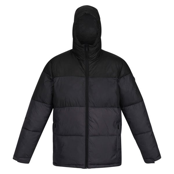 Regatta Men's Carnan Padded Jacket - Black/Ash