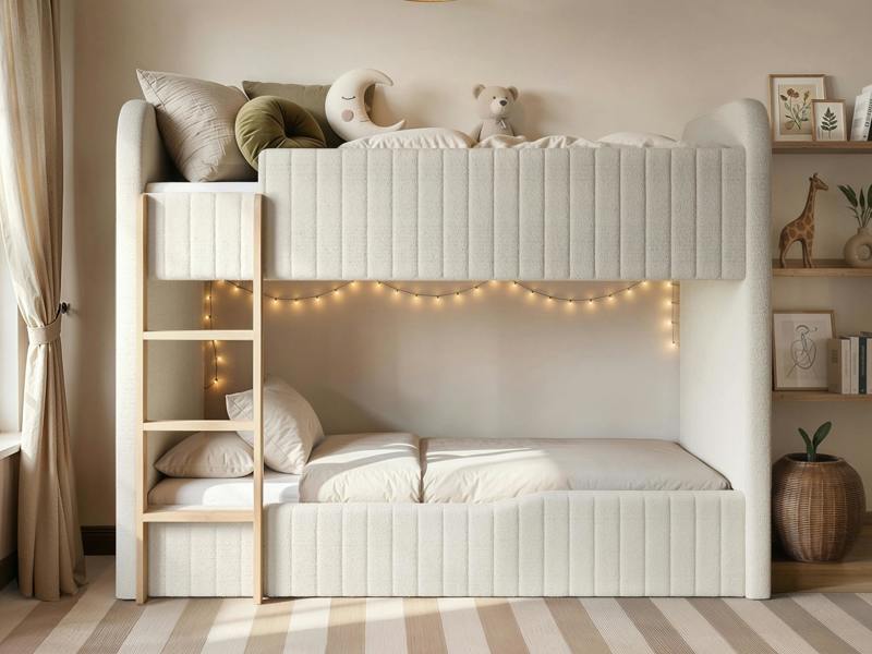 Venna Upholstered Bunk Bed
