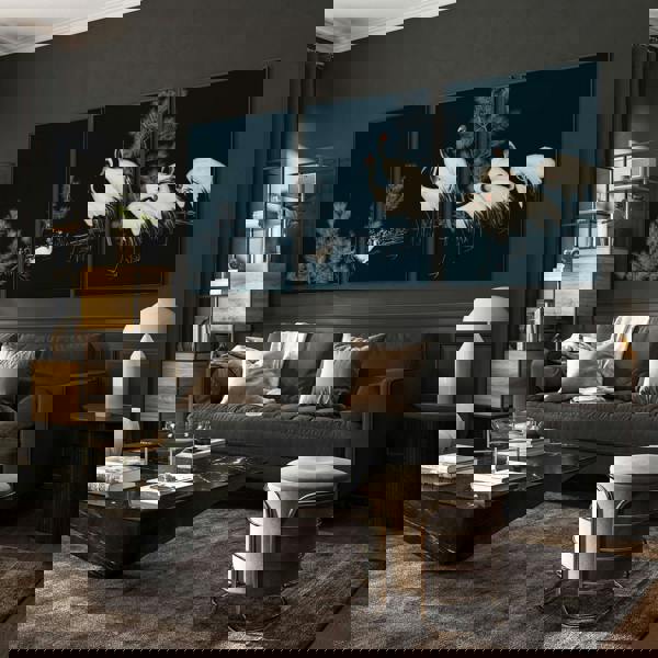 Living Room Gallery Wall | Set of 3 Asian Inspired Wall art Prints