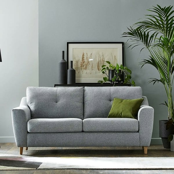 Furnishings For Less Baxter Tufted Fabric Sofa Suite