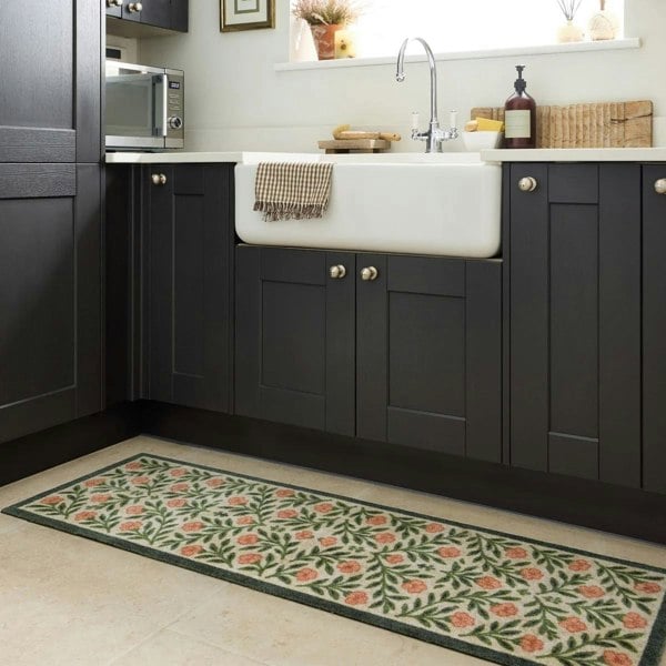 The Rugs Quality Washable Floral Indoor Mats | Durable
