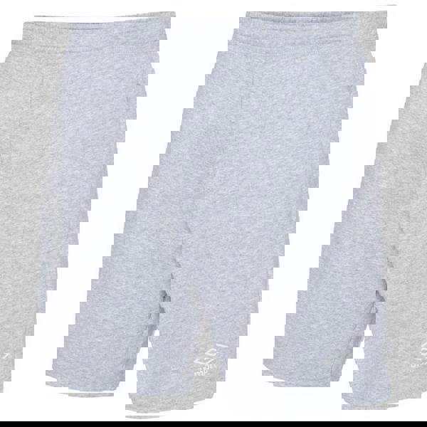 Umbro Kids Club Leisure Shorts - Grey Marl/White
