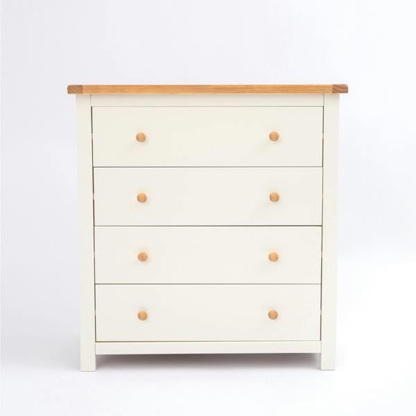 Maggiori 4 Drawer Chest of Drawers Wood Knob