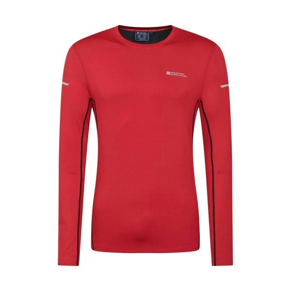 Mountain Warehouse Mens Vault Recycled Top - Active Red