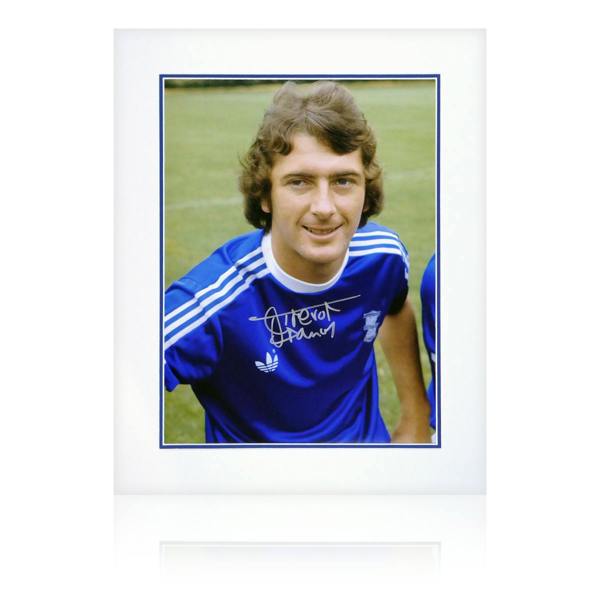Trevor Francis Signed Birmingham City Mount