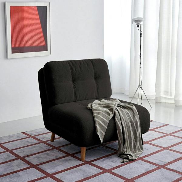 Weilai Concept Evans Single Seater, Two Seater Sofa Bed, Linen
