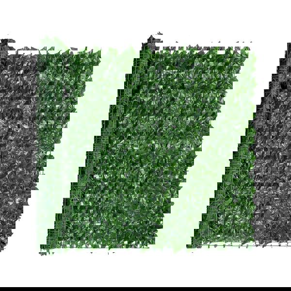 Gr8 Garden 3M Artificial Ivy Hedge Garden Fence Privacy Screen for Wall and Balcony