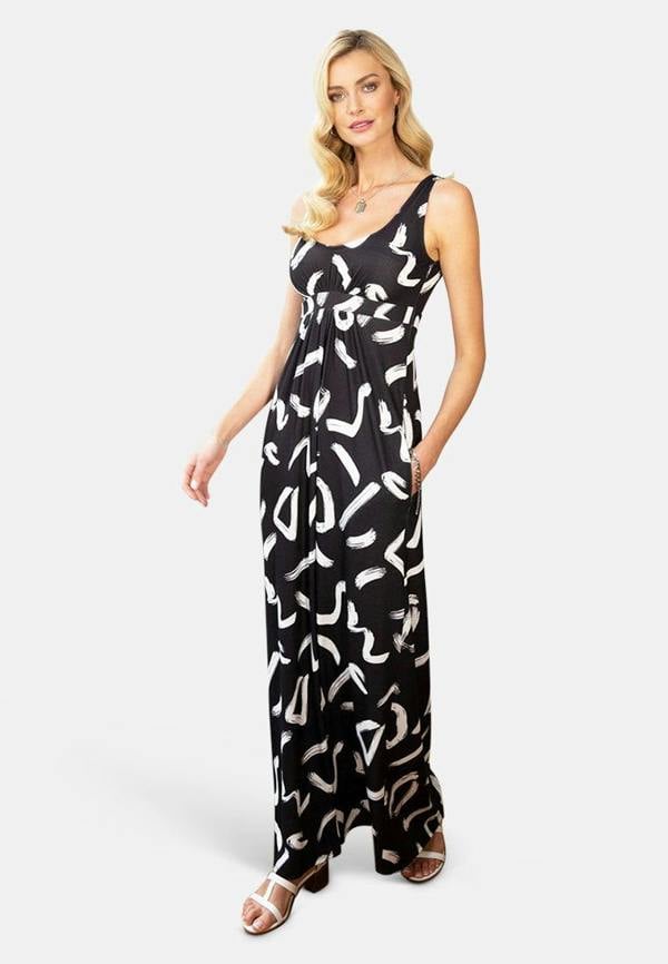 HotSquash Empire Waist Maxi Dress