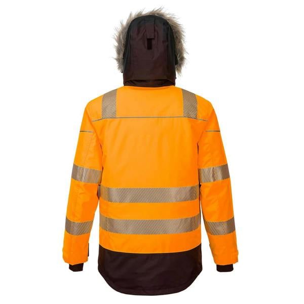 PW3 Hi-Vis Winter Parka Jacket Portwest