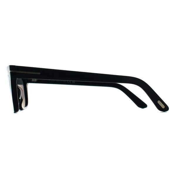 Tom Ford Sunglasses Penn-02 FT1362 01A Shiny Black Smoke Grey