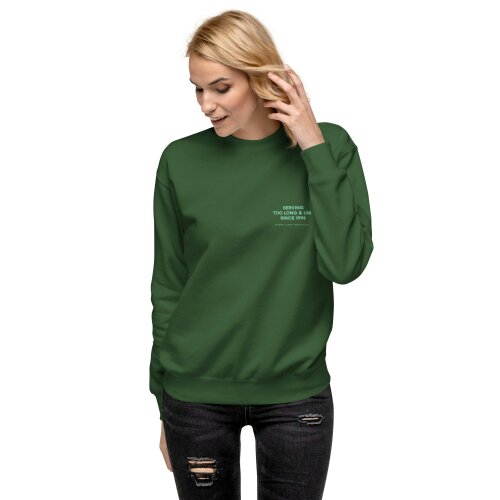 Anchor & Crew Set Point Social Volleyball Club League Organic Cotton Sweatshirt